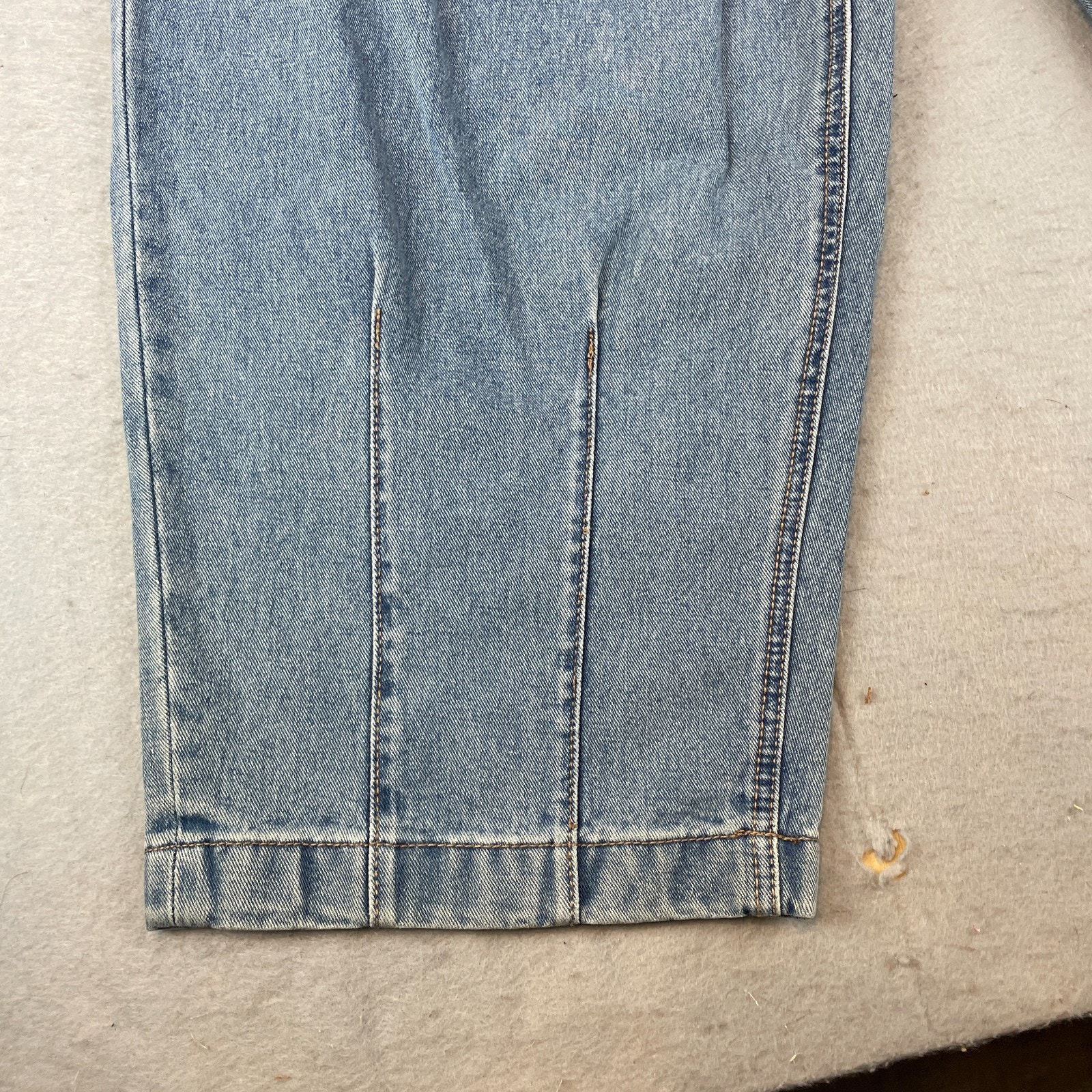 Musinsa Standard Balloon Wide Leg Womens Sz 36 Jeans Denim — image 2 of 8